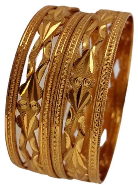 Gold Plated Bangles